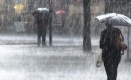 Meteoroloji Dairesi öğle saatlerinde yer yer yağmur beklendiğini duyurdu