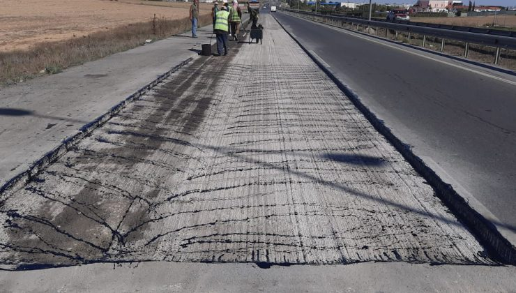 Kayalar-Sadrazamköy Anayol güzergâhında yol yapım çalışması başlatıldı