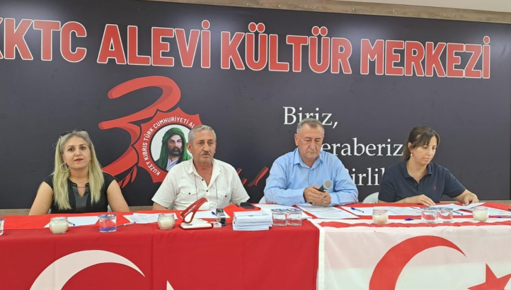 Alevi Kültür Merkezi Olağan Genel Kurulu yapıldı. Genel Başkan İbrahim Sezikli oldu