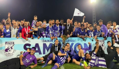 Lefke, MTG’yi 3-1 mağlup ederek Kıbrıs Kupası şampiyonu oldu