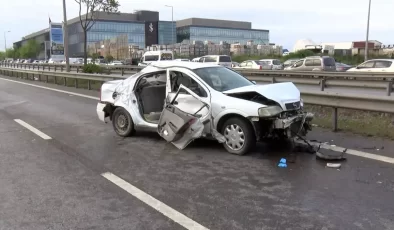 Tuzla’da feci kaza: 1 ölü, 4 yaralı