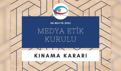 Medya Etik Kurulu, Ada TV çalışanı Cüneyt Oruç’u kınama kararı aldı