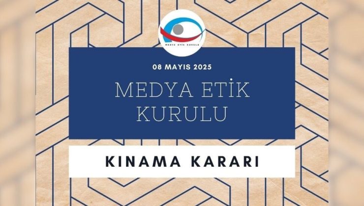 Medya Etik Kurulu, Ada TV çalışanı Cüneyt Oruç’u kınama kararı aldı