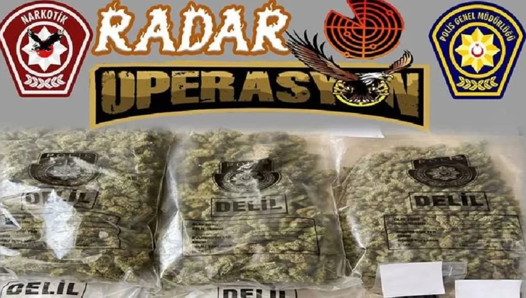 Narkotik Gazimağusa’da 1 kilo 200 gram ağırlığında uyuşturucu ele geçirdi