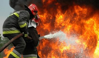 Gönyeli’de kibrit veya çakmak ile oynayan çocuklar evde yangın çıkarttı