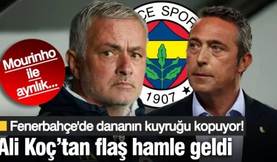 Fenerbahçe’de Jose Mourinho ile yollar ayrılabilir! Ali Koç’tan flaş hamle