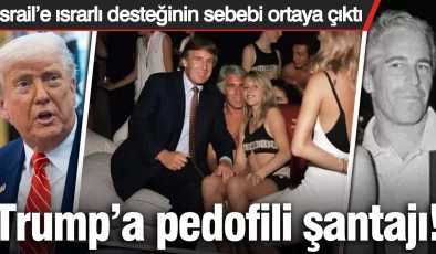 İsrail’e ısrarlı desteğinin sebebi ortaya çıktı! Trump’a pedofili şantajı