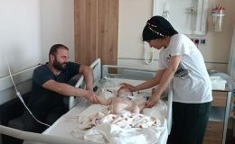 2 yaşında ama 16 ameliyat geçirdi! Baba ‘Yenidoğan Çetesi’ni işaret etti