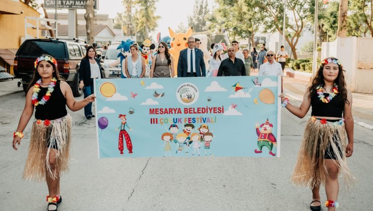 1 Haziran Dünya Çocuk Günü Mesarya’da Coşkuyla Kutlandı.