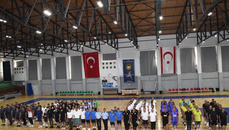 3.EYBİL EFENDİ POLİS FUTSAL TURNUVASI BAŞLADI