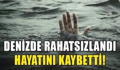 Denizde yüzerken rahatsızlanan 80 yaşındaki kadın hayatını kaybetti