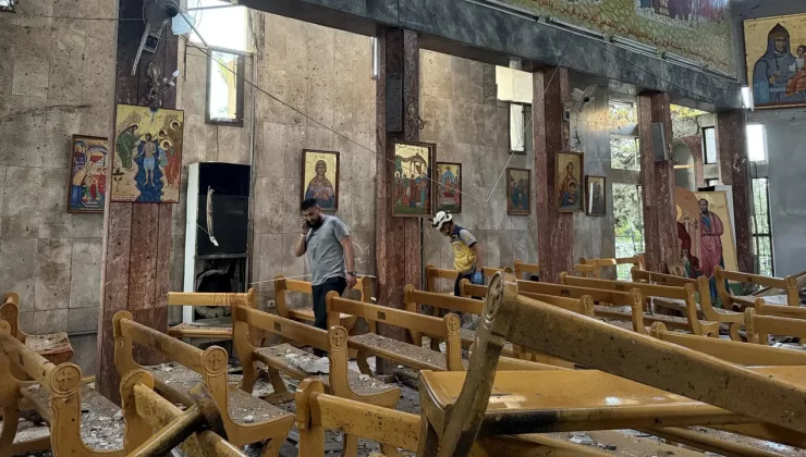 Suriye’nin başkenti Şam’da kiliseye saldırı! Çok sayıda ölü ve yaralı var