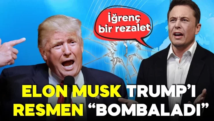 Elon Musk Trump’ı resmen bombaladı: “İğrenç bir rezalet! Buna oy verenlere yazıklar olsun”