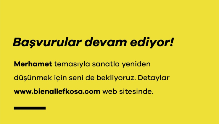 Bienal Lefkoşa için sanatçı başvuruları 1 Ağustos’a kadar devam ediyor