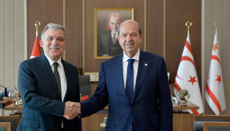 Hayırdır !..Cumhurbaşkanı Ersin Tatar, Türkiye Cumhuriyeti’nin 11’nci Cumhurbaşkanı Abdullah Gül ile bir araya geldi