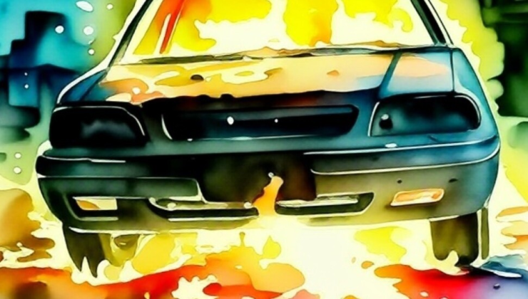 Limasol’da bir iş adamının aracına bomba kondu. 5 araç kül oldu