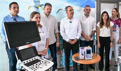 Ülker Lefkoşa Maratonu’ndan elde edilen gelirle alınan tıbbi cihazlar Onkoloji çocuk servisine teslim edildi