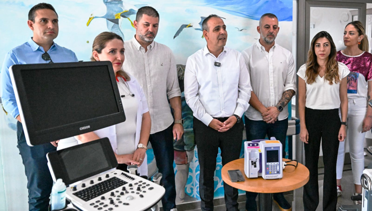 Ülker Lefkoşa Maratonu’ndan elde edilen gelirle alınan tıbbi cihazlar Onkoloji çocuk servisine teslim edildi