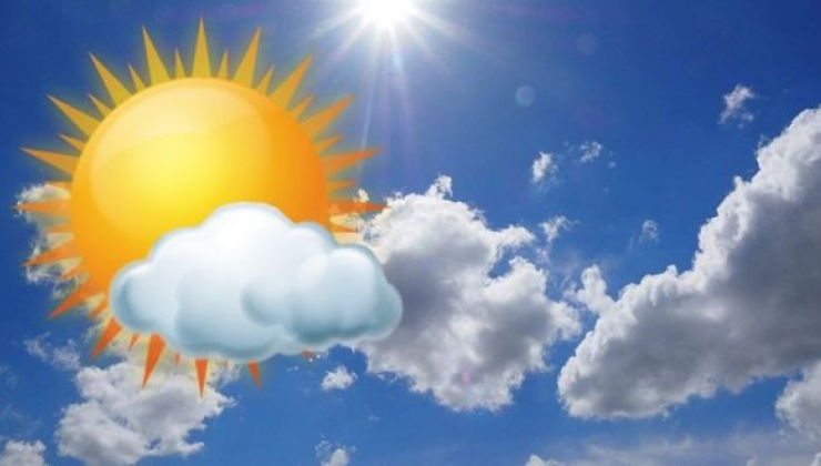 Meteoroloji Dairesi bugün havanın parçalı ve az bulutlu olacağını duyurdu