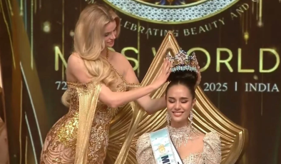 Dünyanın en güzel kadını seçildi! Miss World 2025 tacıyla zirvede