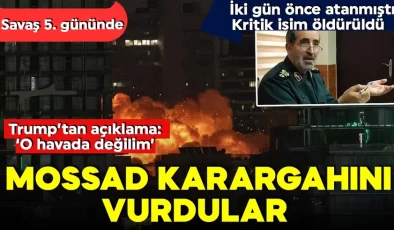 İran Mossad’ın operasyon merkezini vurdu