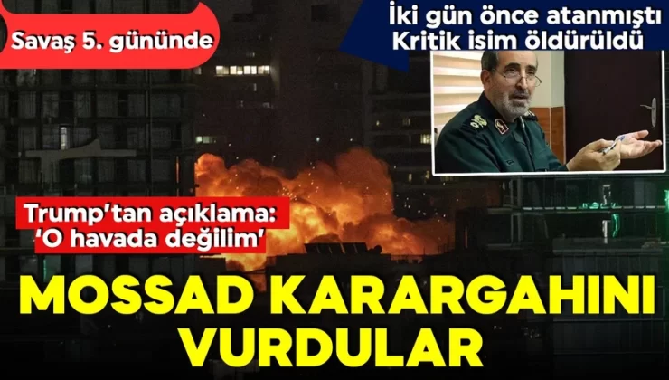 İran Mossad’ın operasyon merkezini vurdu