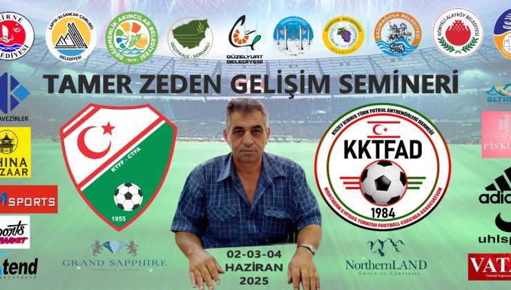 KKTFAD ANTRENÖR GELİŞİM SEMİNERİ BAŞLIYOR