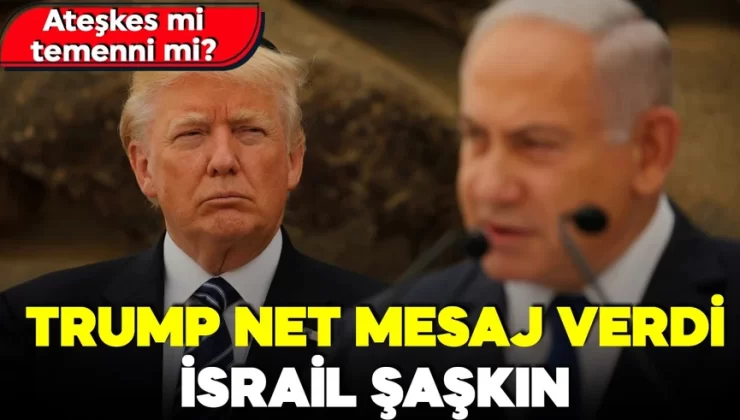 Trump’tan Gazze için net çağrı: Anlaşmayı yapın!