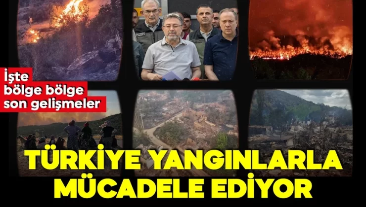Türkiye orman yangınları ile boğuşuyor! Ekipler alarmda! Bir yangın da İzmir’de başladı!