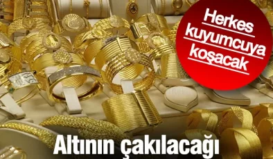 Altının çok sert düşeceği tarihi açıkladı. Dünyaca ünlü banka açıkladı. Herkes kuyumcuya koşacak
