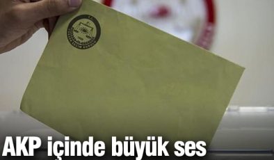 AKP içinde büyük ses getirecek anket! Son sözü seçmen söyledi