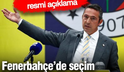 Fenerbahçe’de Olağanüstü Seçimli Genel Kurul tarihi belli oldu