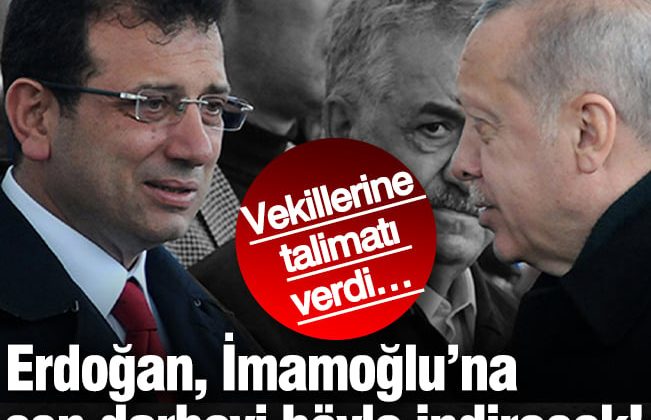Erdoğan, İmamoğlu’na son darbeyi böyle indirecek! Vekillerine talimatı verdi…