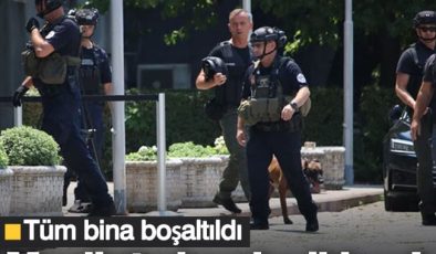 Meclis’te bomba ihbarı! Tüm bina boşaltıldı