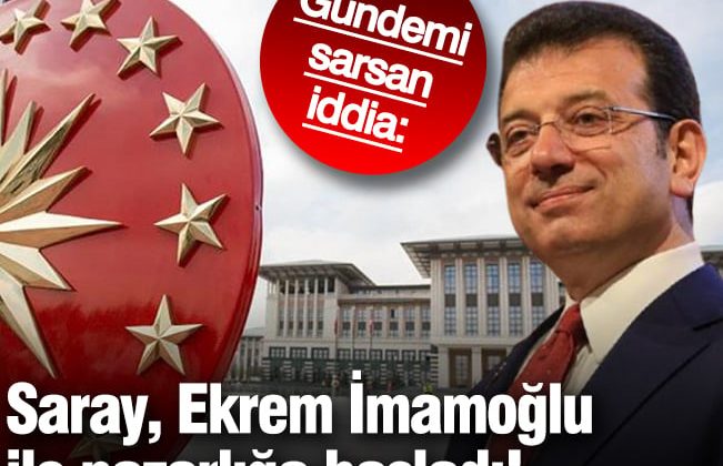 Gündemi sarsan iddia: Saray, Ekrem İmamoğlu ile pazarlığa başladı!