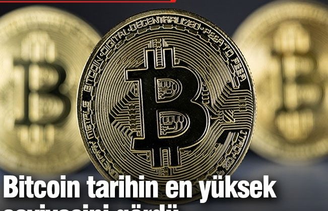 Bitcoin tarihin en yüksek seviyesini gördü: Artış devam edebilir