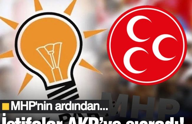 Açılım istifaları MHP’nin ardından AKP’ye sıçradı