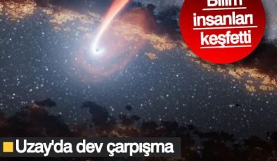 Bilim dünyasını sarsan buluş! Her biri Güneş’in 100 katı.. Uzay’da dev çarpışma
