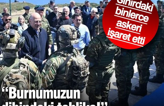 Sınırdaki binlerce askeri işaret etti: Burnumuzun dibindeki tehlike