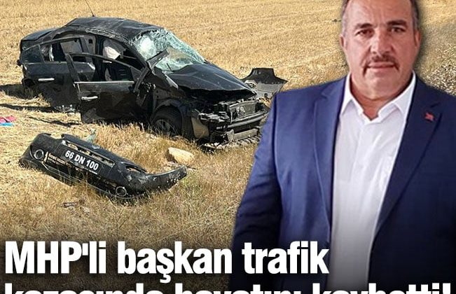 MHP’li başkan trafik kazasında hayatını kaybetti!