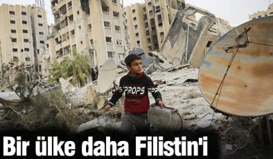 Bir ülke daha Filistin’i tanıyacağını açıkladı!