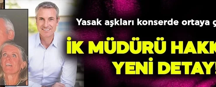 Yasak aşkları konserde ortaya çıkmıştı! İK müdürü hakkında yeni detay