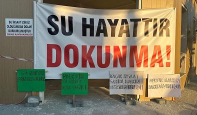 “Dikmen halkının suyu mühürlenemez!”