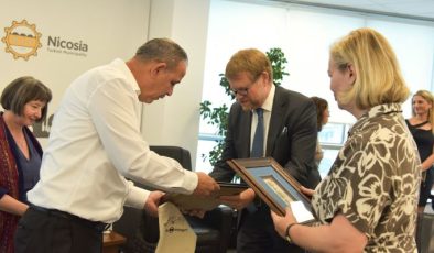 Avusturya, Finlandiya ve İsveç Büyükelçileri’nden Başkan Harmancı’ya ziyaret