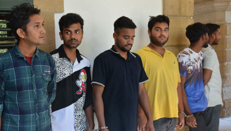 Ülkede ikamet izinsiz kaçak olarak ikamet eden 7 Bangladeş’li 3 gün tutuklu kalacak