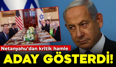 Netanyahu’dan kritik hamle: Trump’ı Nobel’e aday gösterdi!