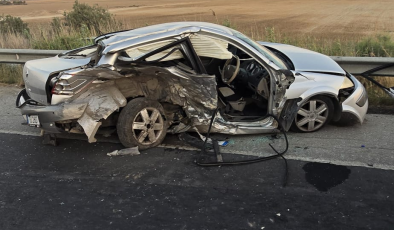 Lefkoşa – Güzelyurt Anayolunda meydana gelen trafik kazasında 1 kişi yaralandı.