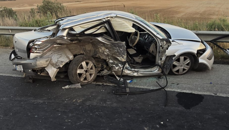 Lefkoşa – Güzelyurt Anayolunda meydana gelen trafik kazasında 1 kişi yaralandı.
