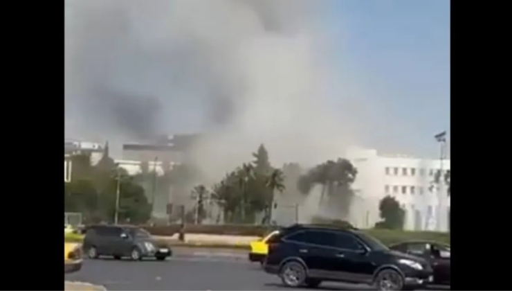 İsrail’den Suriye’ye peş peşe saldırılar! Cumhurbaşkanlığı Sarayı ve Genelkurmay Başkanlığı vuruldu.