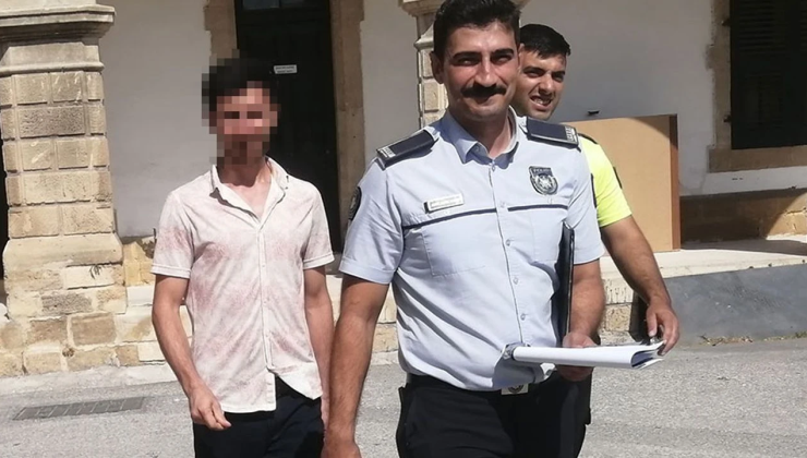 Ercan’da, valizinden metal öğütücü ile yeşil renk toz çıkan kişi tutuklandı 3 gün tutuklu kalacak